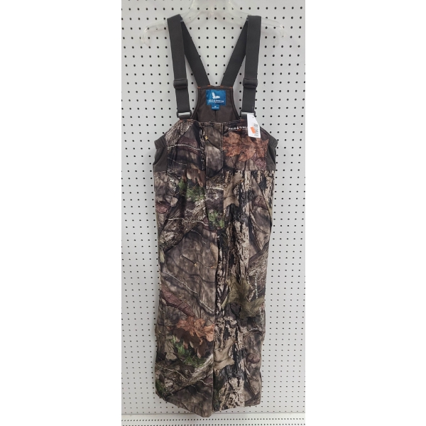 NEW MOSSY OAK YOUTH L CAMO BIB COVERALLS