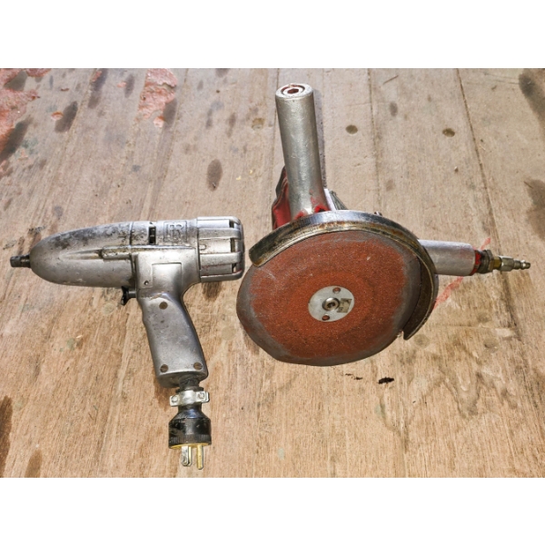 IMPACT WRENCH AND PNEUMATIC SANDER
