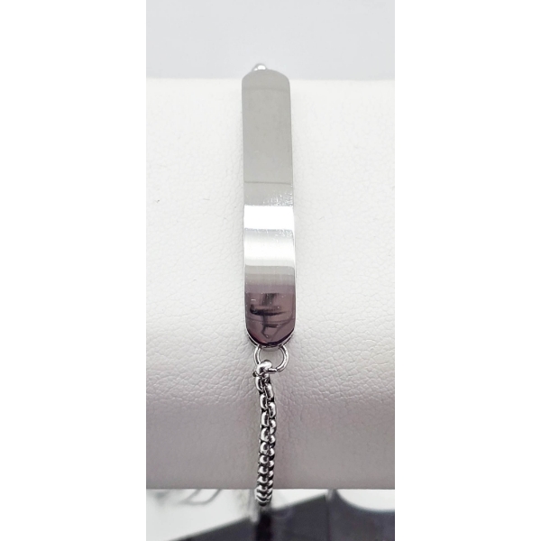 ADJUSTABLE STAINLESS-STEEL BRACELET