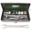 Image 1 : VINT. S-K WAYNE / S-K 40970 1/4" RATCHET - SOCKETS - CASE ETC.
