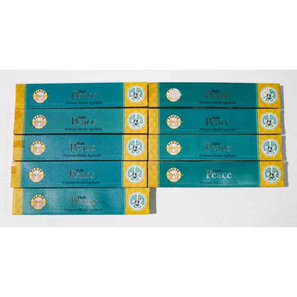 9 X 12 FLUTE PEACE PREM. MASALA AGARBATHI INCENSE STICKS