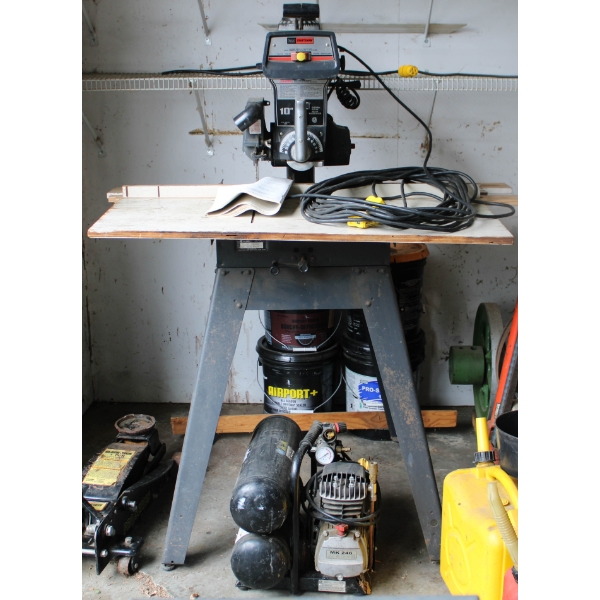 SEARS CRAFTSMAN 10" RADIAL SAW