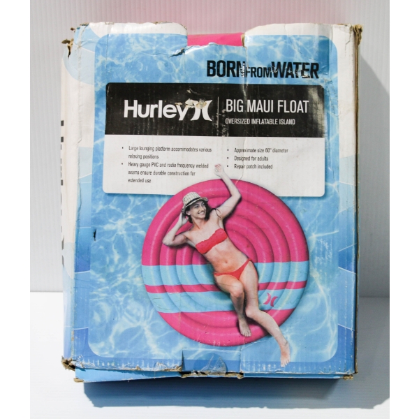 LIGHTLY USED HURLEY BIG MAUI FLOAT