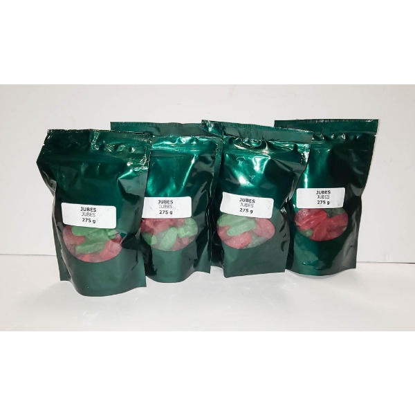 4 X 275G JUBE JUBES CANDY