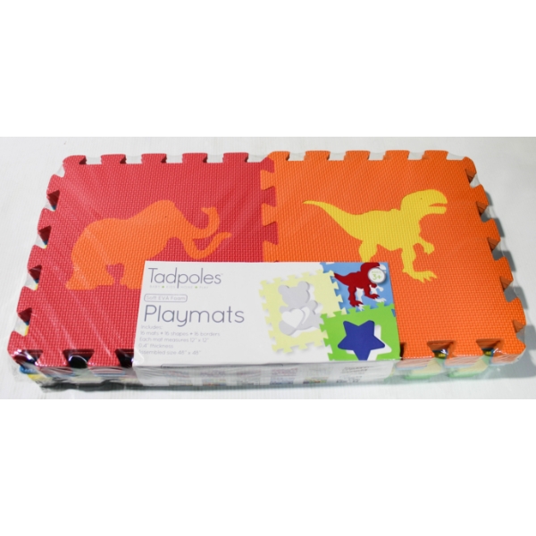 TADPOLES ANIMAL / DINOSAUR SOFT FOAM PLAYMATS