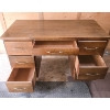 Image 2 : VINT. 7 DRAWER WOODEN DESK