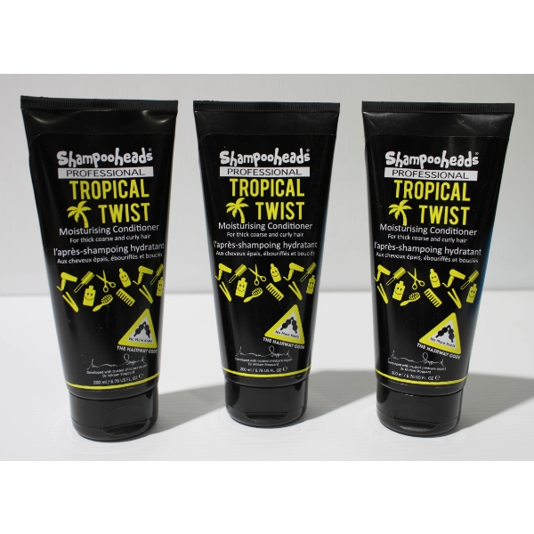  3 SHAMPOOHEADS TROPICAL TWIST MOISTURIZING CONDITIONER