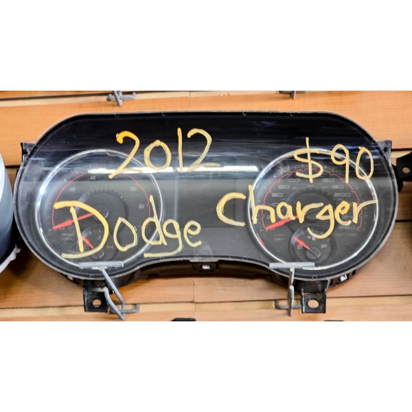 SALVAGE DASHBOARD FOR 2012 DODGE CHARGER