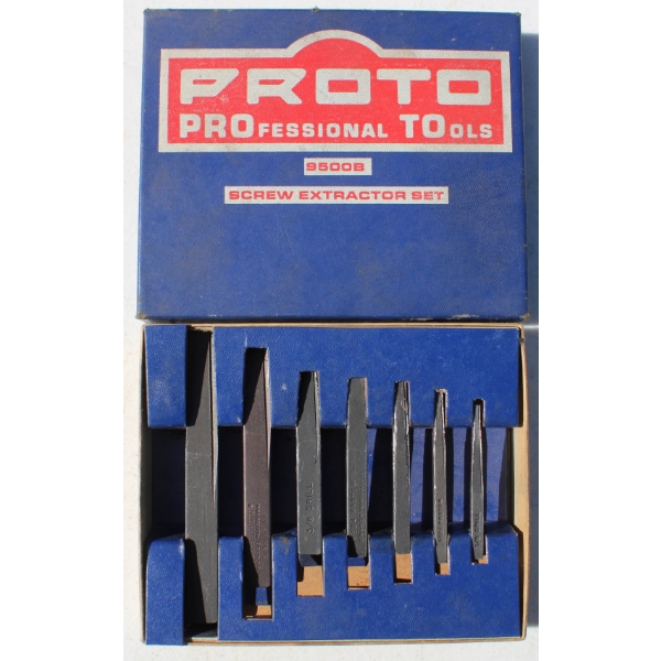 7PC PROTO PRO 9500B SCREW EXTRACTOR SET