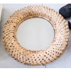 Image 1 : WEAVED WICKER STYLE WALL MIRROR