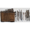 Image 1 : 30PC MANUAL HAND DRILL & WOOD AUGER SET