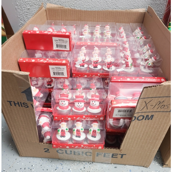 NEW 40+ X 3 CHRISTMAS TEALIGHT CANDLES