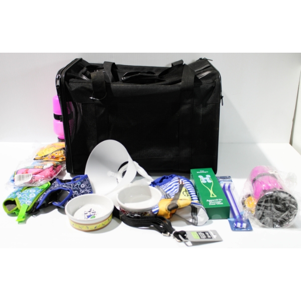 DOG / CAT FOLDABLE PET CARRIER - 18"L X 12"W X 14"H & PET SUPPLIES