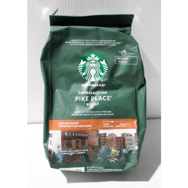 793G STARBUCKS PIKE PLACE GROUND COFFEE - MED ROAST