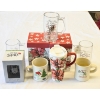 Image 1 : 8 CHRISTMAS THEMED MUGS AND GLASSES