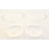 Image 1 : 2 GLASS CANDLE SURROUNDS