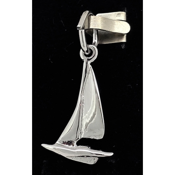 .925 SILVER SAIL BOAT PENDANT