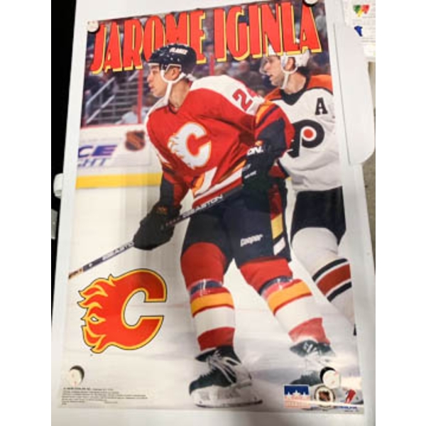 JEROME IGINLA WALL POSTER