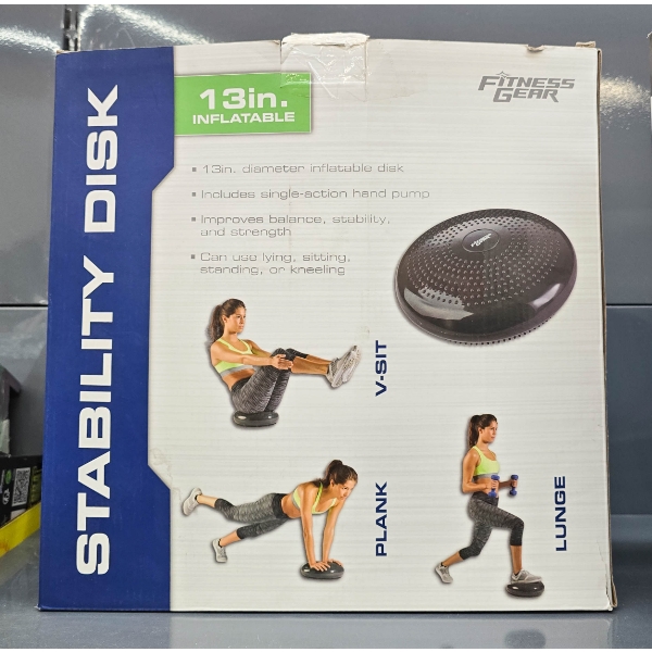 FITNESS GEAR 13" INFLATABLE STABILITY DISK