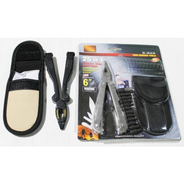 2 NEW MULTI TOOLS W/ CASES