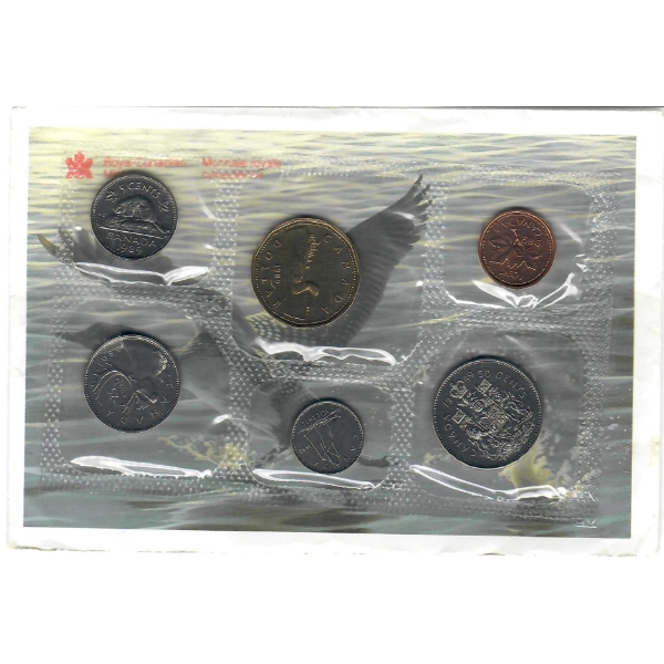 1989 CANADA PROOF MINT SEALED COIN SET