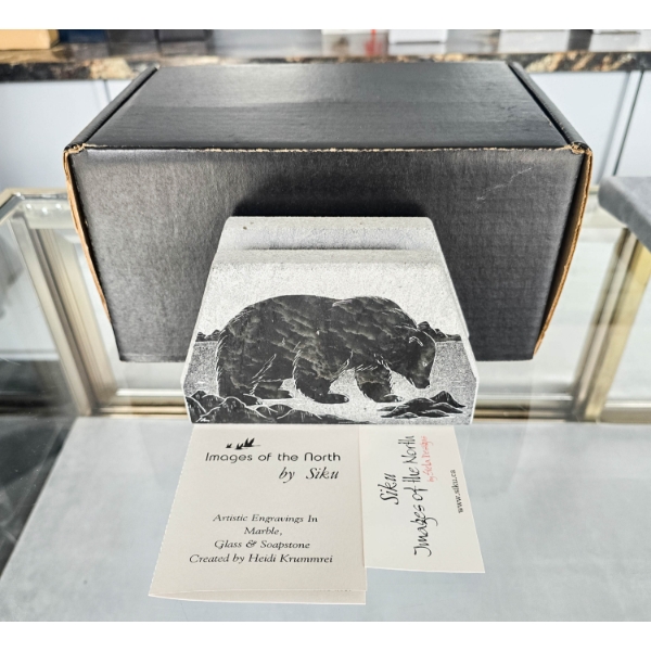 IMAGES OF THE NORTH BY SIKU BEAR LETTER HOLDER