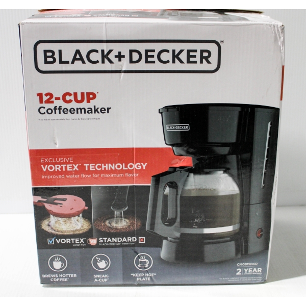 12 CUP BLACK & DECKER COFFEE MAKER 