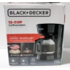12 CUP BLACK & DECKER COFFEE MAKER 