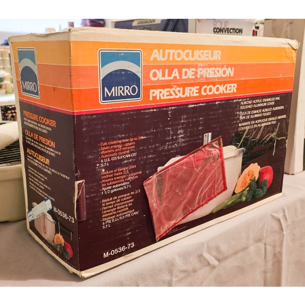MIRRO PRESSURE COOKER 5.7L CAP.