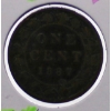 Image 1 : 1887 CANADIAN VICTORIAN LARGE PENNY