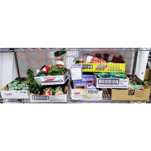 CHRISTMAS DECORATIONS - MINI TREES & TREE ORNAMENTS ETC.