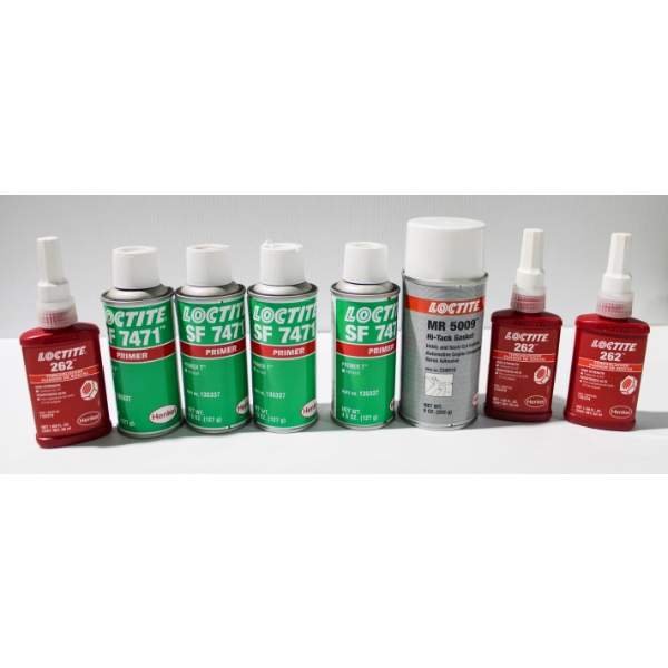 ASST. LOCTITE THREADLOCKER PRIMER ETC.