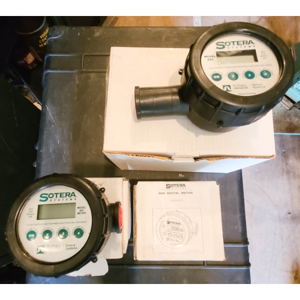 3 SOTERA SYSTEM FLUID DIGITAL METER METERS