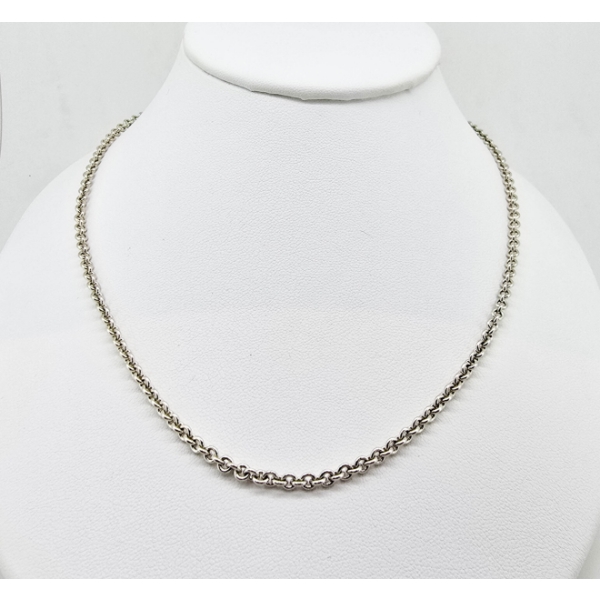 .925 SILVER 24" NECKLACE 