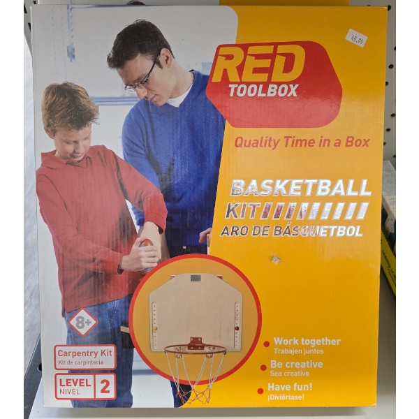RED TOOLBOX BASKETBALL LVL 2 CARPENTRY KIT