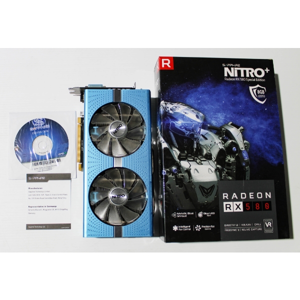SAPPHIRE 11265-01-20G RX580-8GB GRAPHICS CARD