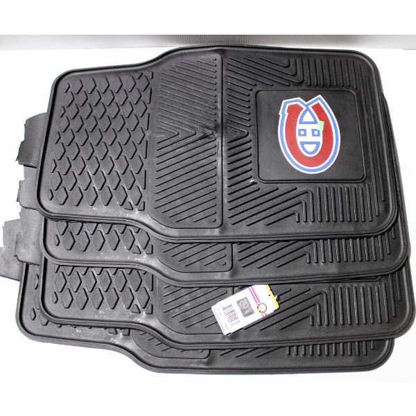 4 NEW NHL MONTREAL CANADIENS FANMATS AUTO FLOOR MATS