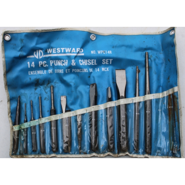13PC PUNCH & CHISELS