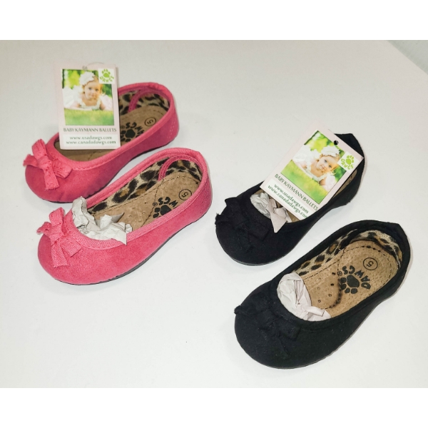 2 NEW DAWGS TODDLER BALLET STYLE SHOE - SIZE 5