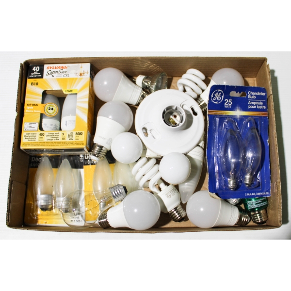 LIGHT BULBS ETC.