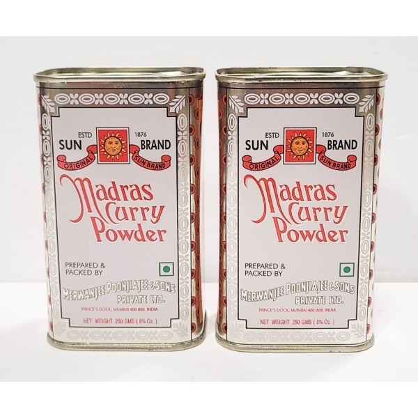2 X 250G MADRAS CURRY POWDER