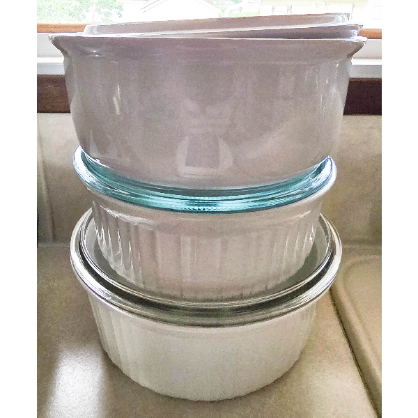 3 ASSORT. OVEN DISHES