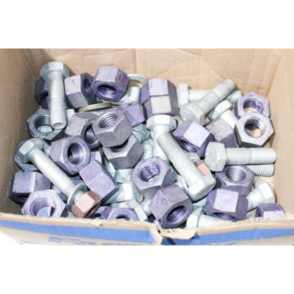 NUTS & BOLTS - INCL. 1 6/8" NUTS & 5/8" X 4 3/8" BOLTS