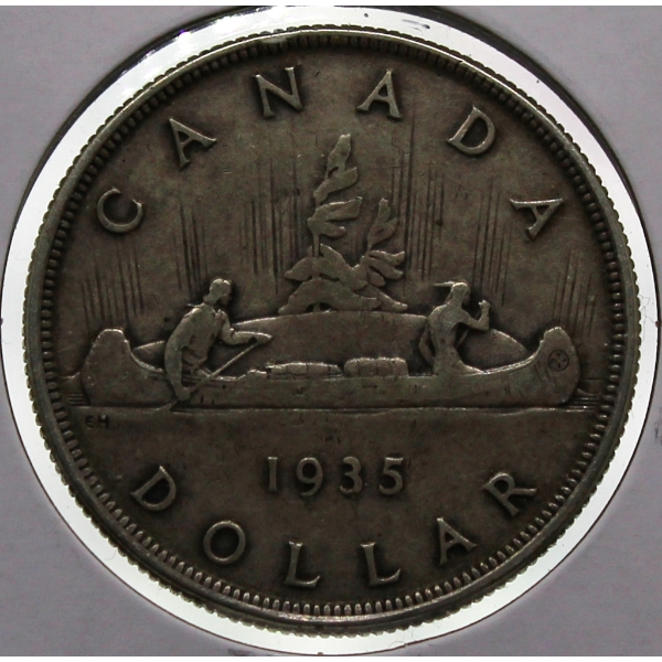 1935 CANADIAN SILVER DOLLAR