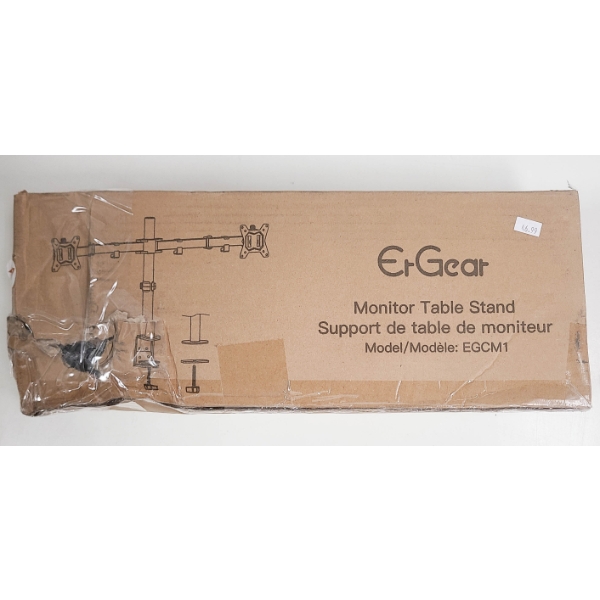 ERGEAR MONITOR TABLE STAND MODEL EGCM1