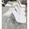 Image 1 : 6PCS MODERN STYLE PLASTIC CHAIRS