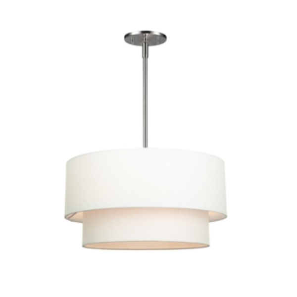 NEW MAXILITE - MIKADO 2 TIER PENDANT LIGHT - SATIN NICKEL