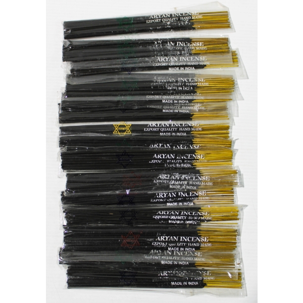 15 X 12 ARYAN INCENSE STICKS - ASST. SCENT