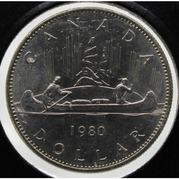1980 CANADIAN VOYAGEUR DOLLAR