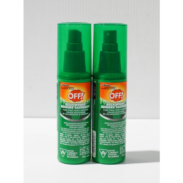 2 X 100ML DEEP WOODS OFF INSECT REPELLENT
